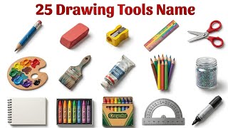Kids Learning Drawing Objects | बच्चों के लिए Drawing Vocabulary