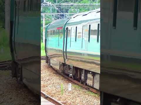 shorts 版 87系トワイライトエクスプレス瑞風 和知駅 試運転