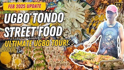 [4K] UGBO TONDO STREET FOOD ADVENTURE 2025 | Best  Manila Street Food Tour!