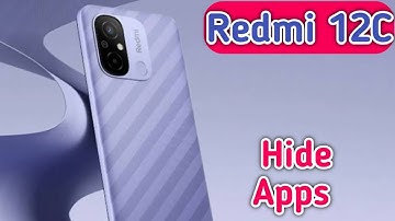 Redmi 12C  Mein Apps Hide Kaise Karen , Hide Apps In Redmi 12C,How To Apps Hide Setting In Redmi 12C