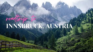 ROAD TRIP from Wiesbaden, Germany to INNSBRUCK, AUSTRIA on the Weekend!