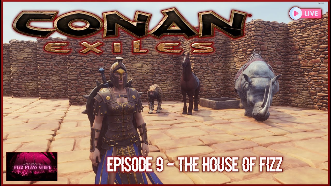 Conan Exiles - Can WE start our clan? - House of Fizz - Episode 9