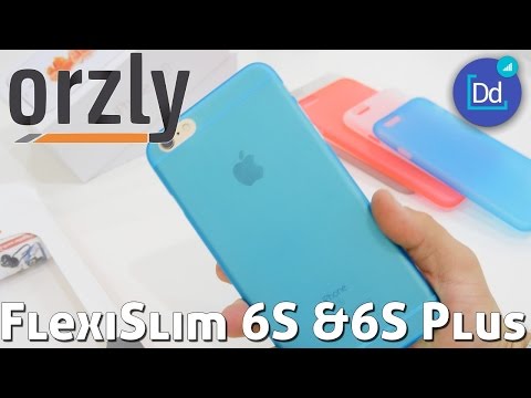 FlexiSlim Case for iPhone 6S & 6S Plus by Orzly in 4K