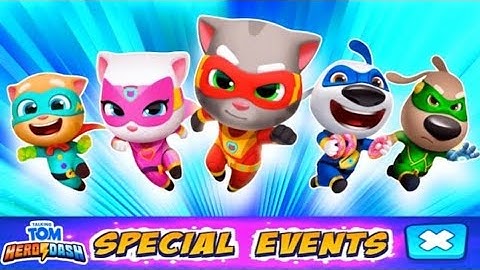 Talking Tom Hero Dash - Gameplay Walkthrough - SPECIAL EVENT! (iOS, Android)