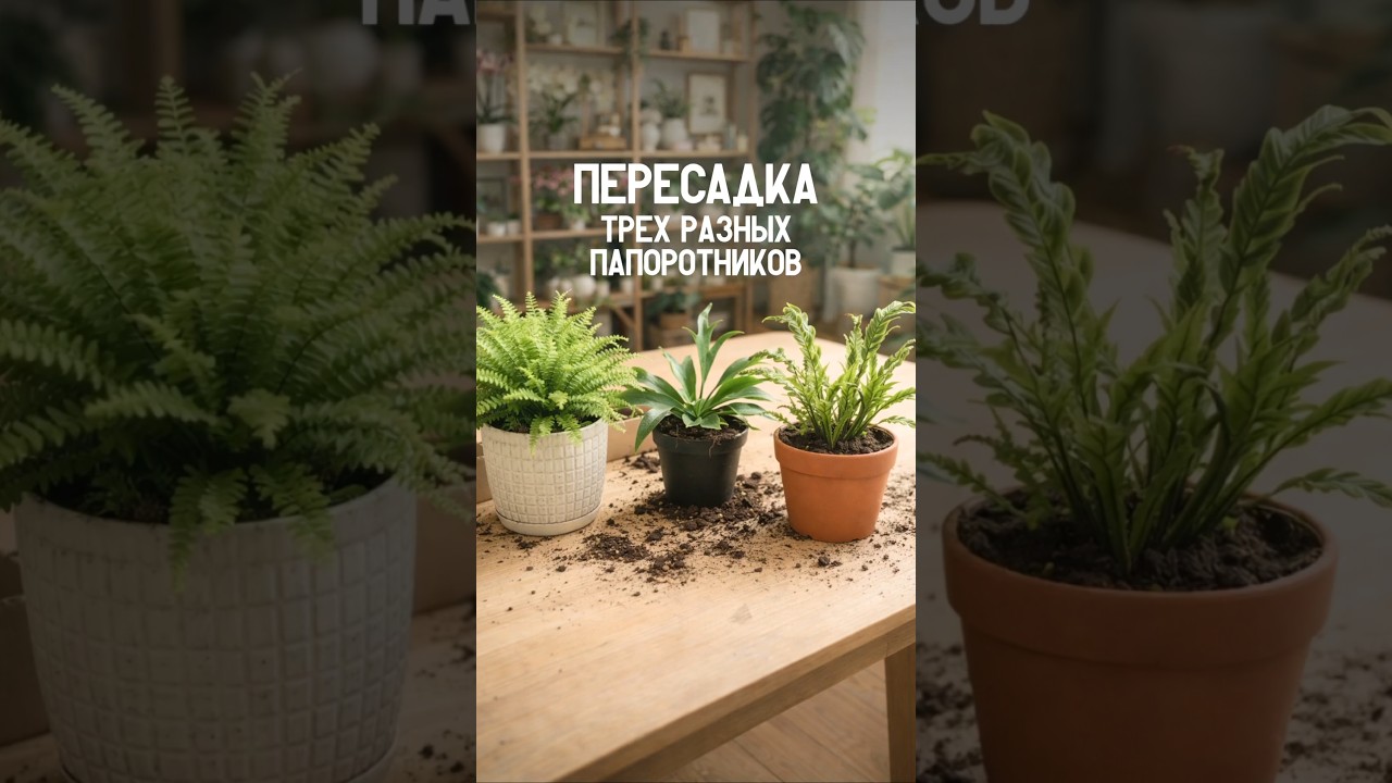🪴Пересадка папоротников ❤️ | 