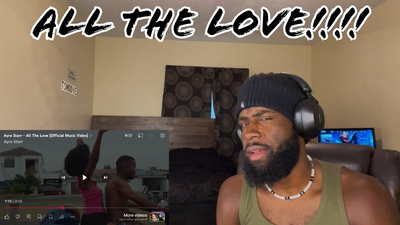 Ayra Starr - All The Love (Official Music Video) Reaction!!