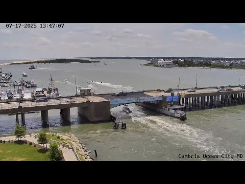 Ocean City Route 50 Bridge live cam preview