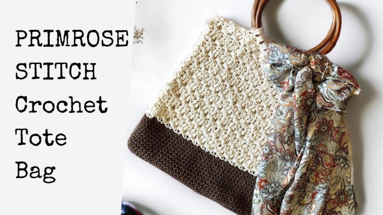 Easy Crochet Tote Bag Tutorial – Beginner Friendly!