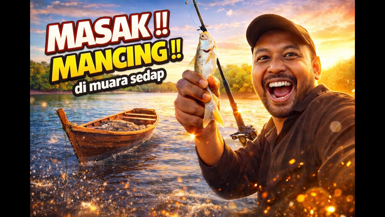 MASAK !! DAN MANCING !! DI MUARA SEDAP