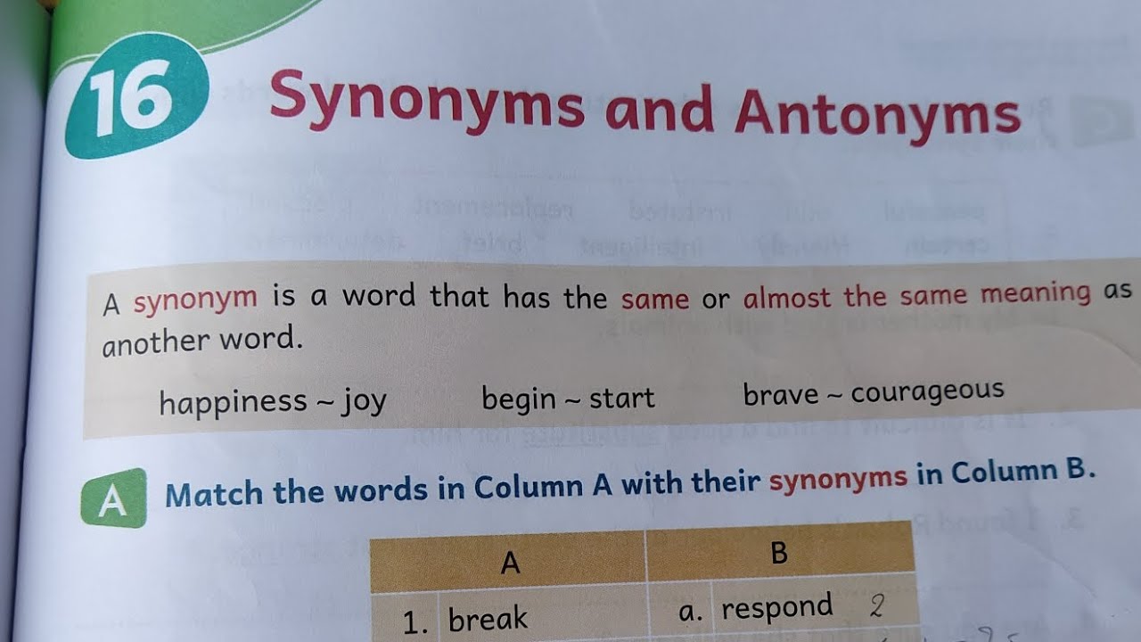 class-3rd-everyday-english-grammar-solution-l-16-synonyms-antonyms