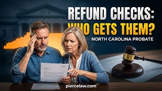 Who gets an estate refund check for post-death benefits | NC