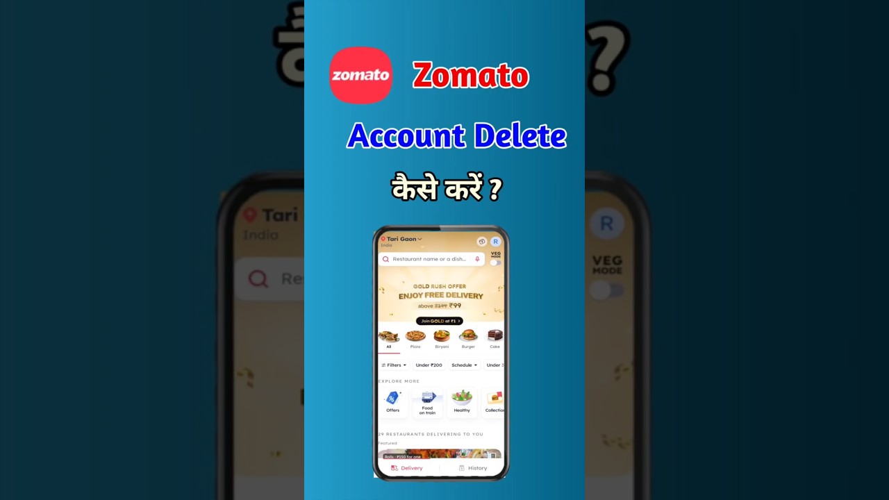 👉 How to Delete Zomato Account Permanently | Zomato Account Delete Guide 2025