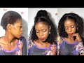 Had to try this Easy and simple Clip in hairstyle // Half Up Half Down Ponytail