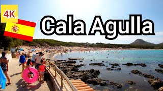 ⁴ᴷ CALA AGULLA walking tour 🇪🇸 Mallorca, Balearic Islands, Spain (Majorca) next to Cala Ratjada 4K