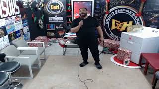 2 prueba de sonido fiesta de empelados hazleton tv #andersoncodetel