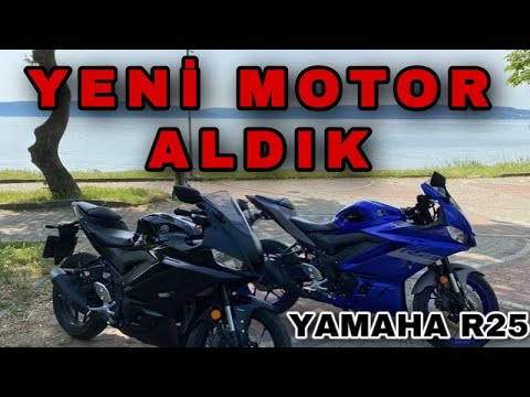 YENİ MOTOR ALDIK | 2021 MODEL YAMAHA R25