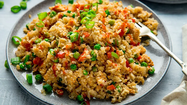 Cauliflower Fried Rice.  Excellent Low Carb fried ...