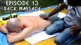 World's Greatest Head Massage 38 - Stone Back Massage - Baba the Cosmic Barber \& ASMR Barber