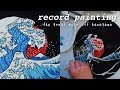 record painting: The Great Wave off Kanagawa
