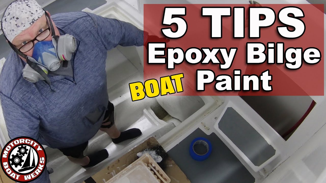 Five Tips Epoxy Bilge Paint Albin 27 Boat Restoration and Boat