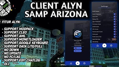 NEW CLIENT SAMP ALYN V 16.1 NO DOWN SUP CLEO MONETLOADER & AML NO PASSWORD