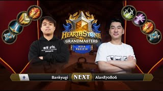 Bankyugi vs Alan870806 | 2021 Hearthstone Grandmasters Asia-Pacific | Top 8 | Season 1 | Week 6