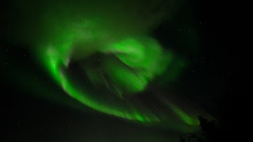 FANTASTIC EXTENDED AURORA BOREALIS 4K REAL TIME VIDEO CLIP