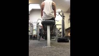 Low row underhand back view