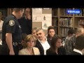 Raw video: Man arrested at Gilford school board meeting