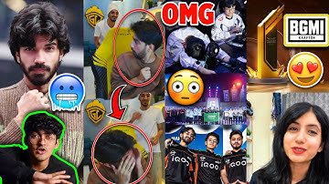 DHOKA Diya🥶 All SHOCKED Reaction😬 Godlike House,Snax Gaming on Soul Goblin,PMGC, Krafton BGMI Awards