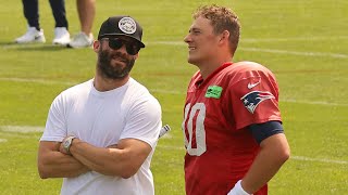Julian Edelman visits Pats Camp; Here's the advice he's giving to new players