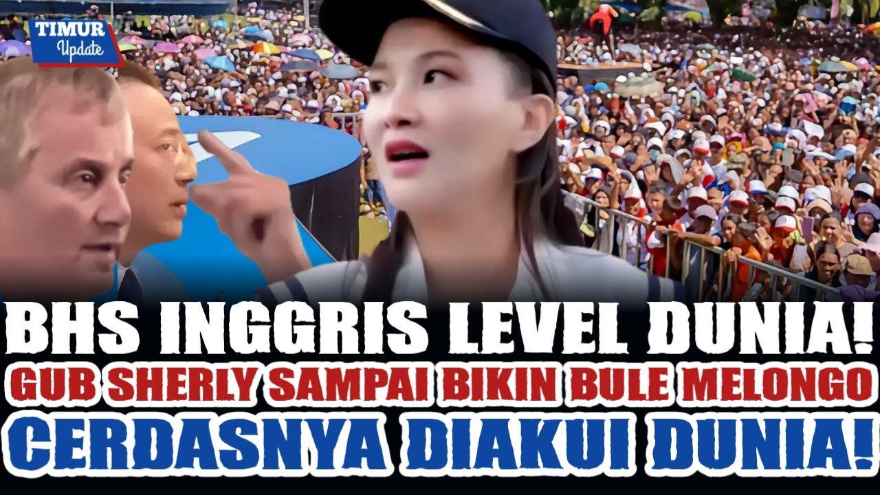 BHS INGGRIS GUB SHERLY DI ATAS RATA2! MENJALIN JEJARING DI DUNIA INTERNASIONAL DEMI KEMAJUAN MALUT!