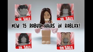 ✨NEW 15 ROBUX HAIR IN ROBLOX! ✨