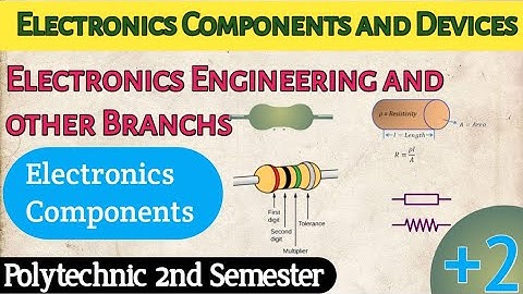 Resistor and Resistance (Electronics Components) ECD polytechnic 2nd semester