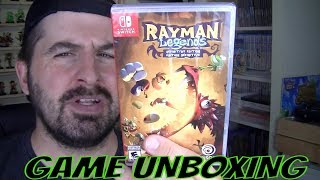 NINTENDO SWITCH RAYMAN LEGENDS DEFINITIVE EDITION UNBOXING