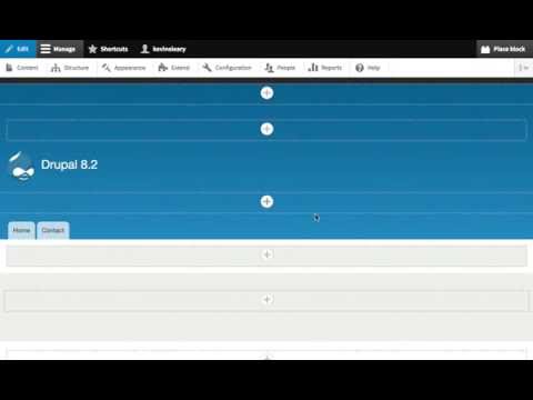Drupal 8.2 block placement
