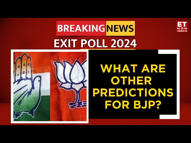 Exit Poll Predictions for BJP: Sanjay Kumar 272, JM Financial 290, IIFL 320, Bernstein 330 class=