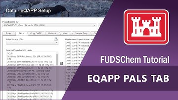 eQAPP PALs Tab Tutorial - FUDSChem
