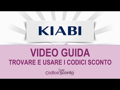 Video Guida per usare i codici sconto KIABI