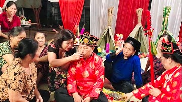 Hát then rất hay, hồn về dặn dò con cháu. Lễ chuộc hồn giải hạn. Then Hồng, Lường. P13