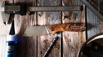 CHEAP and EASY! Make Your Own Custom Knife Scales. My Customized Civivi Mini Mastodon Cleaver!