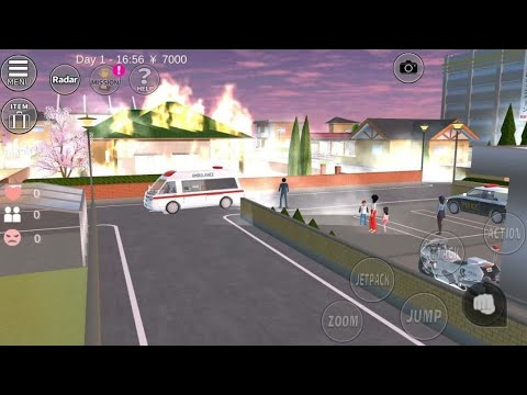 เกม การ์ตูน ญี่ปุ่น  2022  sakura school simulator