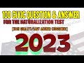 USCIS Official 100 Civics Test Questions &amp; Answers | US Citizenship (2023)