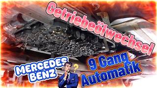 Mercedes Benz S205 220d OM654 9G Tronic " Getriebeölservice 9Gang Automatik"#automobile