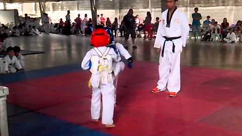 ANGELO SALES SPARRING 2232014 TKD PROMOTION TEST D...