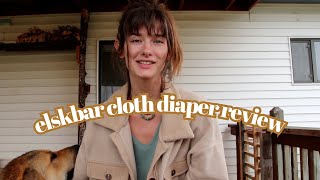 Elskbar Cloth Diaper Review | Eco-friendly cloth diapers made out of natural materials