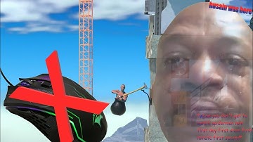 Is It Possible To Complete Getting Over It With A Broken Mouse ??? #1