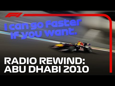 RADIO REWIND! 2010 Abu Dhabi Grand Prix