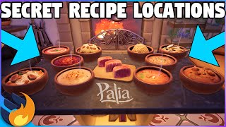 ALL SECRET COOKING RECIPES Guide  Palia Cooking 101  Find, Bake & Make! | Open Beta