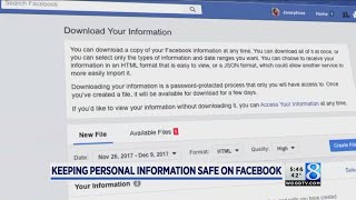 How to keep your personal information safe on Facebook screenshot 2